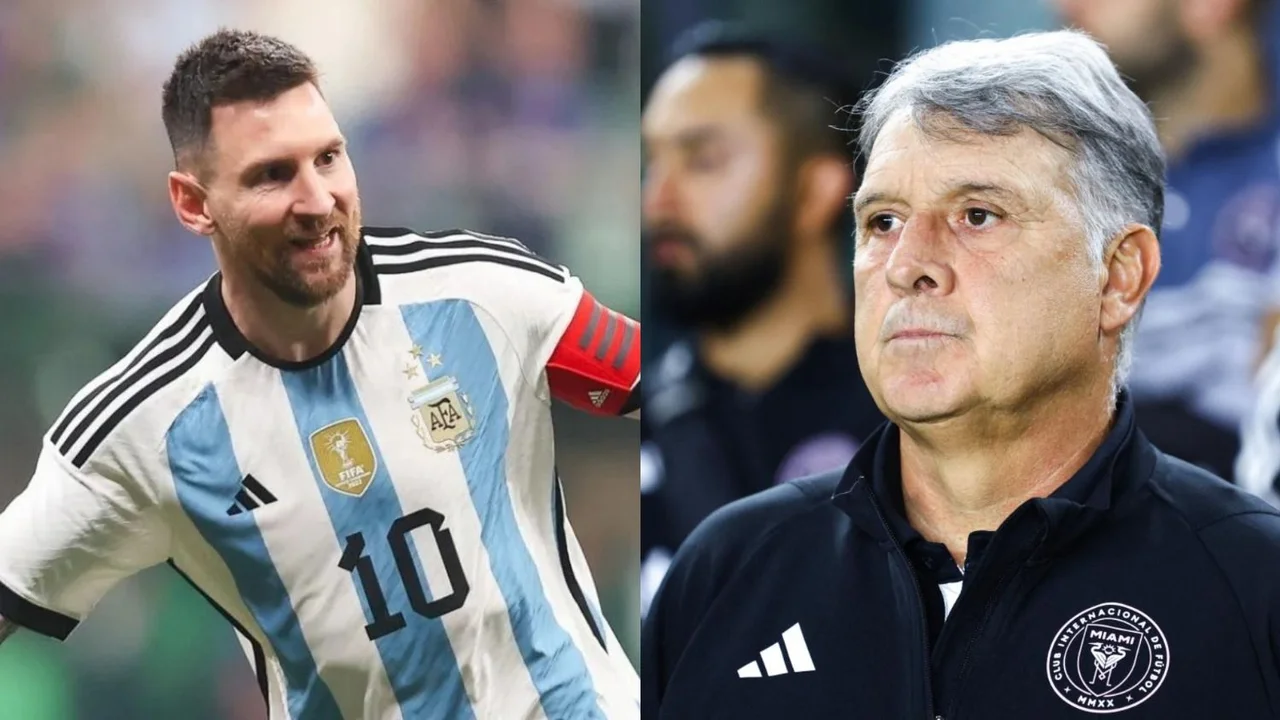 Gerardo "Tata" Martino Lionel Messi Selección Argentina Inter Miami