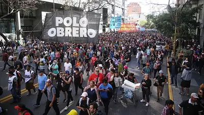 Apertura de sesiones 2024: organizaciones piqueteras y de izquierda se manifestarán frente al Congreso Apertura de sesiones 2024: organizaciones piqueteras y de izquierda se manifestarán frente al Congreso