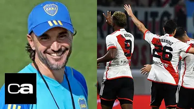 Boca Juniors Diego Martínez River Plate Superclásico Boca Juniors Diego Martínez River Plate Superclásico