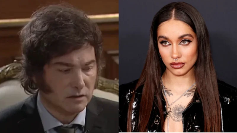 María Becerra se metió de lleno en la polémica y apuntó contra Milei: "No va".