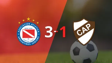 Platense perdió 3-1 en su visita a Argentinos Juniors