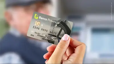 Tarjeta de débito del Banco Provincia Tarjeta de débito del Banco Provincia
