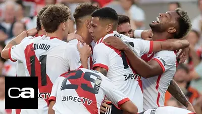 Franco Mastantuono River Plate Martín Demichelis Franco Mastantuono River Plate Martín Demichelis