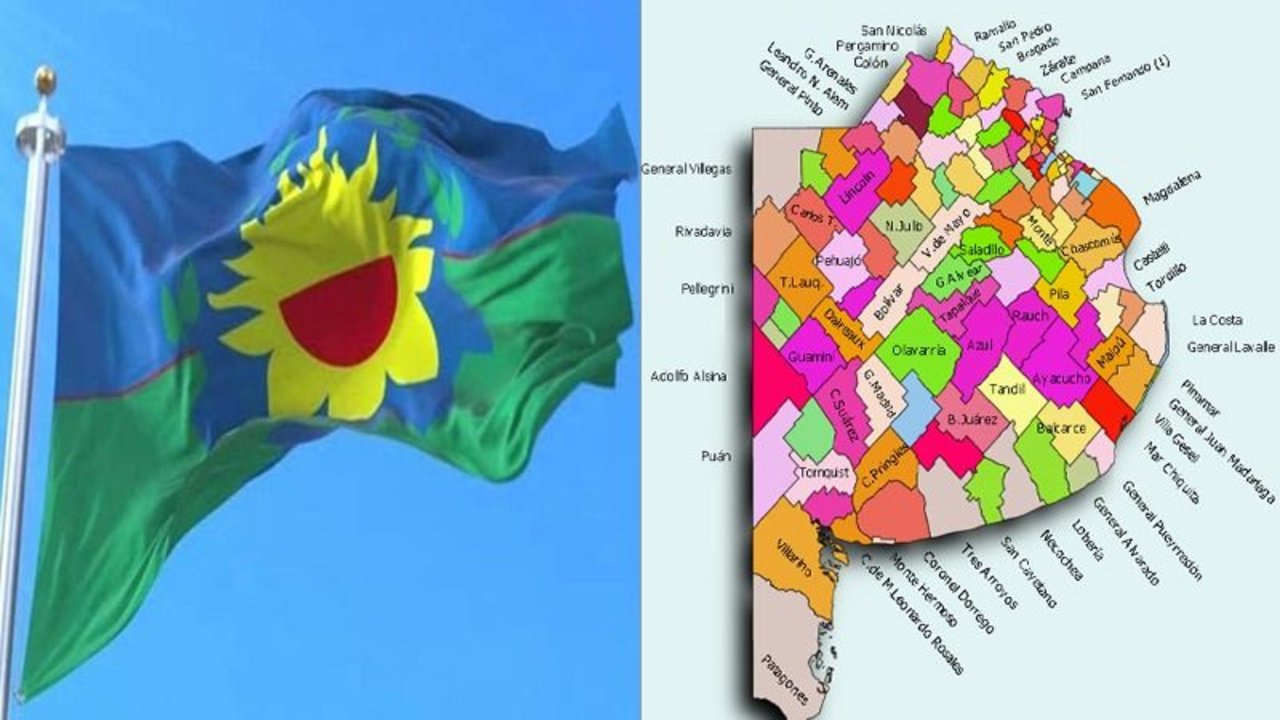 Partidos de la provincia de Buenos Aires.
