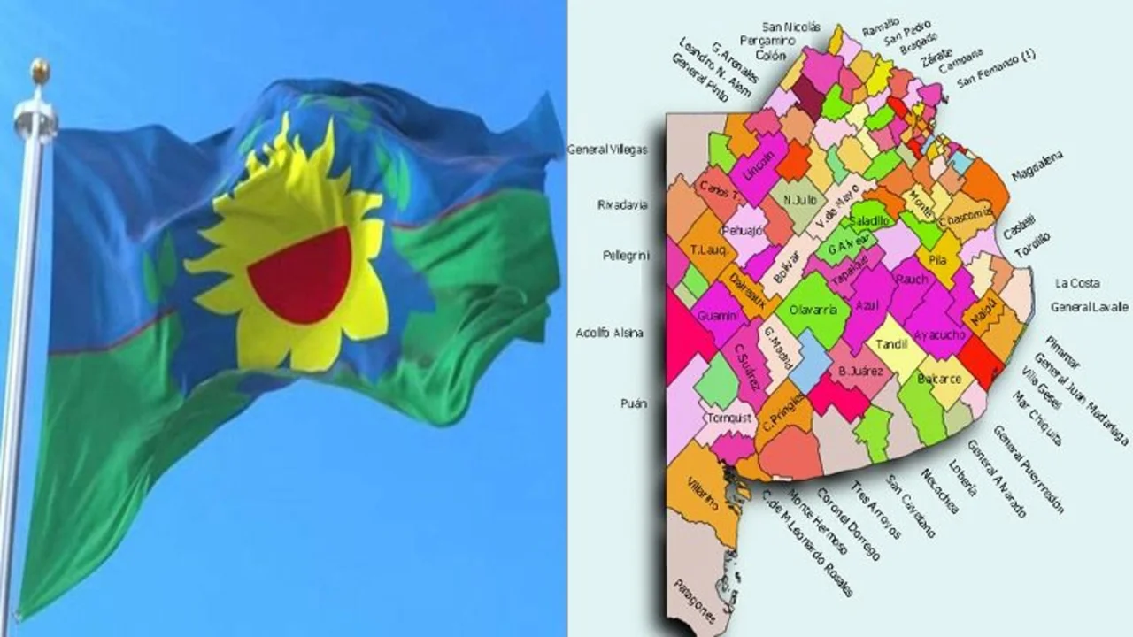 Partidos de la provincia de Buenos Aires.