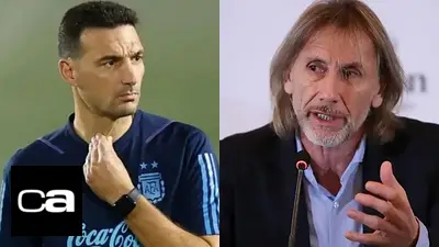 Selección Argentina, Lionel Scaloni, Ricardo Gareca, Lionel Messi, Chile, Copa América Estados Unidos 2024. Selección Argentina, Lionel Scaloni, Ricardo Gareca, Lionel Messi, Chile, Copa América Estados Unidos 2024.