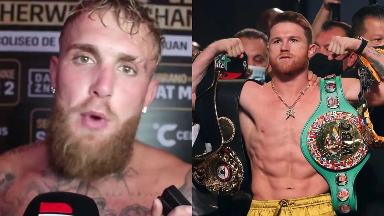 Jake Paul Saúl "Canelo" Álvarez Boxeo