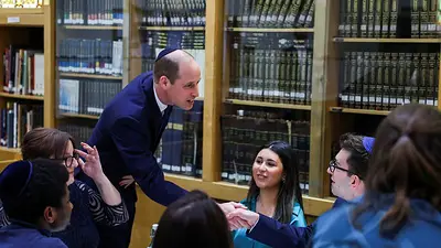 El príncipe Guillermo expresa su preocupación por el aumento del antisemitismo en el Reino Unido El príncipe Guillermo expresa su preocupación por el aumento del antisemitismo en el Reino Unido