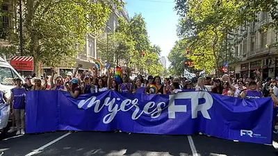 Mujeres del Frente Renovador marcharon contra el discurso de odio de Milei: "Miedo y privilegios nunca tuvimos" Mujeres del Frente Renovador marcharon contra el discurso de odio de Milei: "Miedo y privilegios nunca tuvimos"