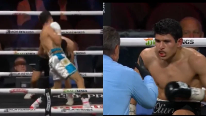 Boxeo: el espectacular KO de Mirco Cuello en Las Vegas para ir por un título del mundo
