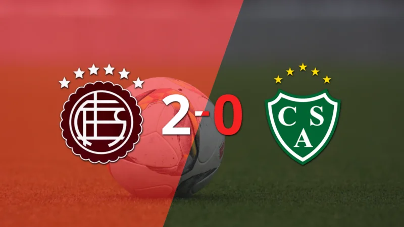Derrota de Sarmiento por 2-0 ante Lanús