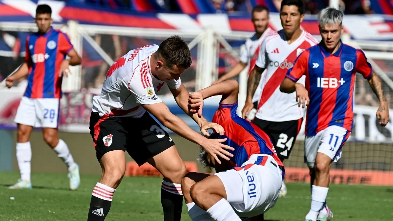 Video: el gol de San Lorenzo anulado por el VAR en el partido contra River