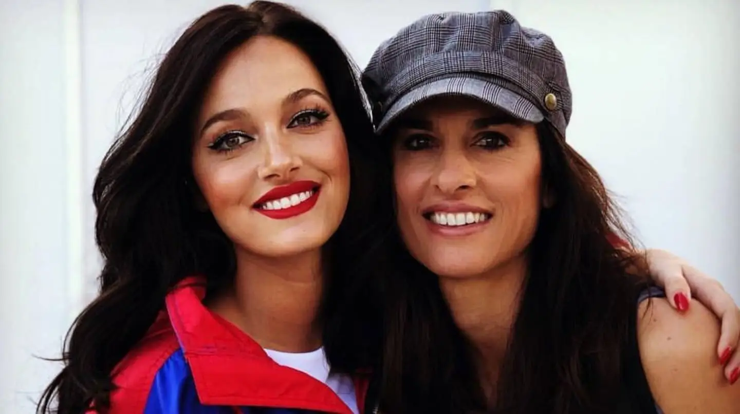 Oriana Sabatini y Gabriela Sabatini