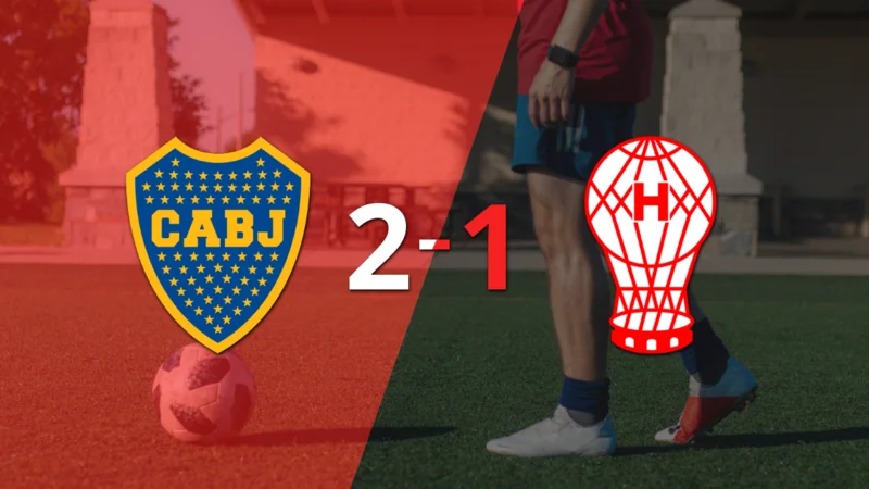 Boca Juniors asegura la victoria al vencer 2-1 a Huracán