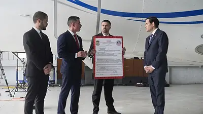 Venezuela rechaza decomiso de aeronave por parte de EEUU, dice que fue "robo descarado" Venezuela rechaza decomiso de aeronave por parte de EEUU, dice que fue "robo descarado"