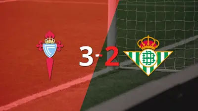 Betis terminó cayendo derrotado con Celta 3 a 2 tras gol agónico Betis terminó cayendo derrotado con Celta 3 a 2 tras gol agónico