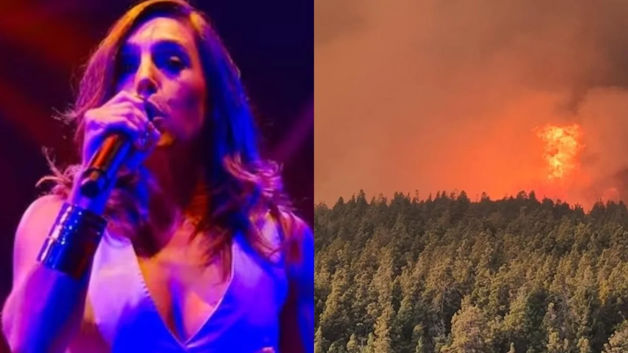 Soledad Pastorutti habló sobre los incendios en la Patagonia