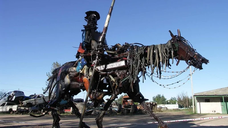 Don Quijote, Azul.