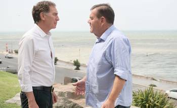  Santilli y Montenegro, juntos en la Costa y con un mensaje para Macri y Milei  | Elecciones 2025