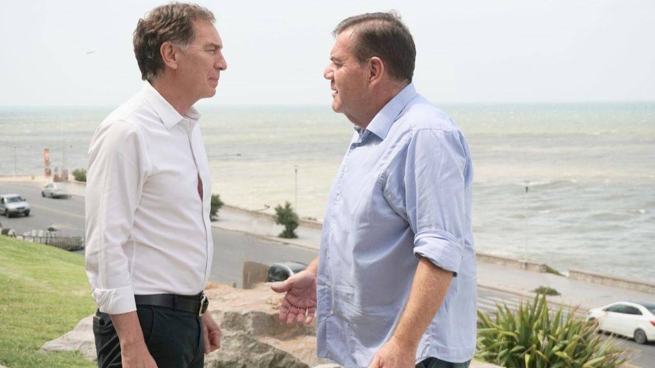  Santilli y Montenegro, juntos en la Costa y con un mensaje para Macri y Milei 