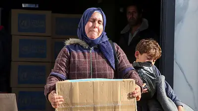 ONU dice que el flujo de ayuda a Gaza aumentó desde el alto el fuego, incluidos artículos de refugio ONU dice que el flujo de ayuda a Gaza aumentó desde el alto el fuego, incluidos artículos de refugio