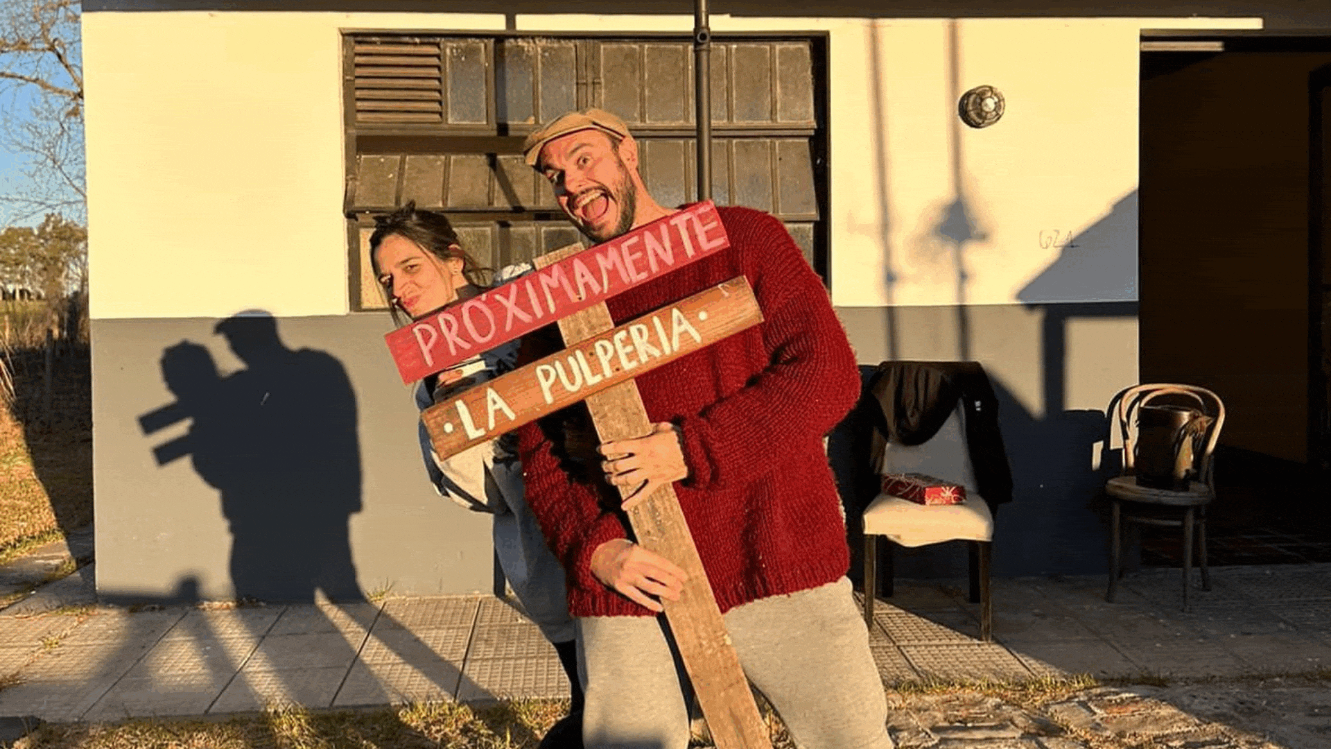 Revivieron un pueblo olvidado: Virginia, Sebastián y "un fantasma"
