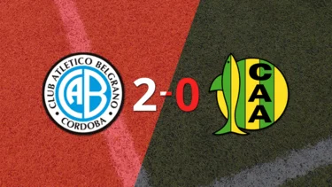 Aldosivi cayó derrotada ante Belgrano por 2-0
