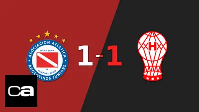 Argentinos Juniors resolvió su juego de la fecha 5 con un empate 1-1 frente a Huracán Argentinos Juniors resolvió su juego de la fecha 5 con un empate 1-1 frente a Huracán