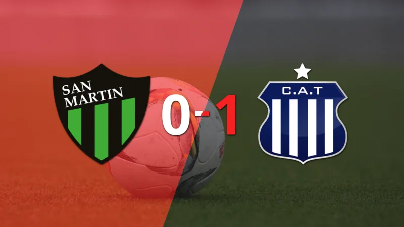 Talleres se quedó con el triunfo 1-0 ante San Martín (SJ) con un gol de Gastón Benavídez