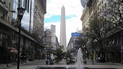 Cielo nublado, CABA. Cielo nublado, CABA.