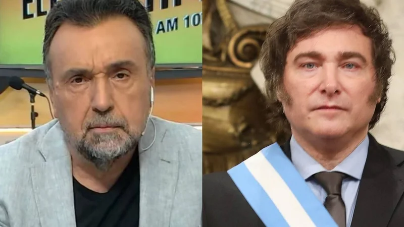 Roberto Navarro con Ernesto Tenembaum tras ser agredido: “Si Milei sigue así, se va a poner peor”
