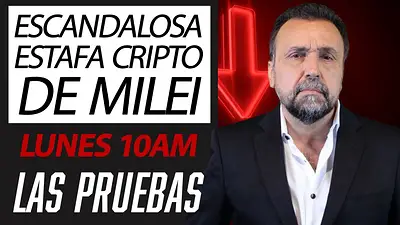 Este lunes a las 10, el Pase con Navarro y las pruebas de la gran estafa cripto que promocionó Milei Este lunes a las 10, el Pase con Navarro y las pruebas de la gran estafa cripto que promocionó Milei