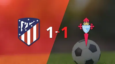 Atlético de Madrid resolvió su juego de la fecha 24 con un empate 1-1 frente a Celta Atlético de Madrid resolvió su juego de la fecha 24 con un empate 1-1 frente a Celta