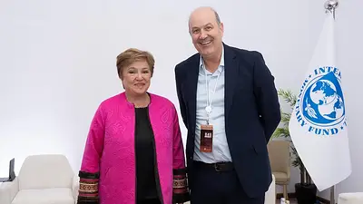 FMI: en medio del escándalo cripto, Sturzenegger se reunió con Georgieva en Arabia Saudita FMI: en medio del escándalo cripto, Sturzenegger se reunió con Georgieva en Arabia Saudita