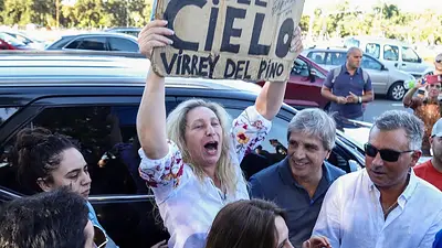 Karina y Caputo aparecieron en un acto en medio del escándalo por la estafa cripto Karina y Caputo aparecieron en un acto en medio del escándalo por la estafa cripto