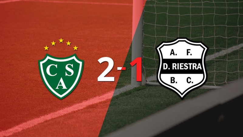 Sarmiento remonta el partido con Dep. Riestra y sella el triunfo 2 a 1 con un gol agónico