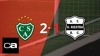 Sarmiento remonta el partido con Dep. Riestra y sella el triunfo 2 a 1 con un gol agónico Sarmiento remonta el partido con Dep. Riestra y sella el triunfo 2 a 1 con un gol agónico