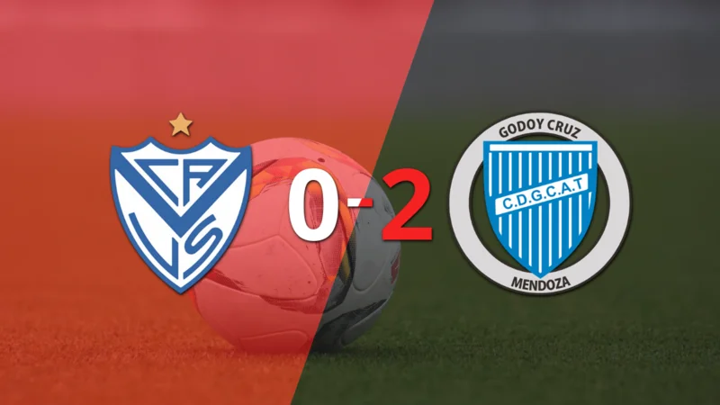 Godoy Cruz domina y gana con un sólido 2-0 a Vélez