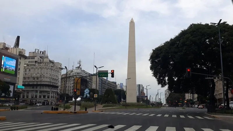 Cielo nublado CABA. 