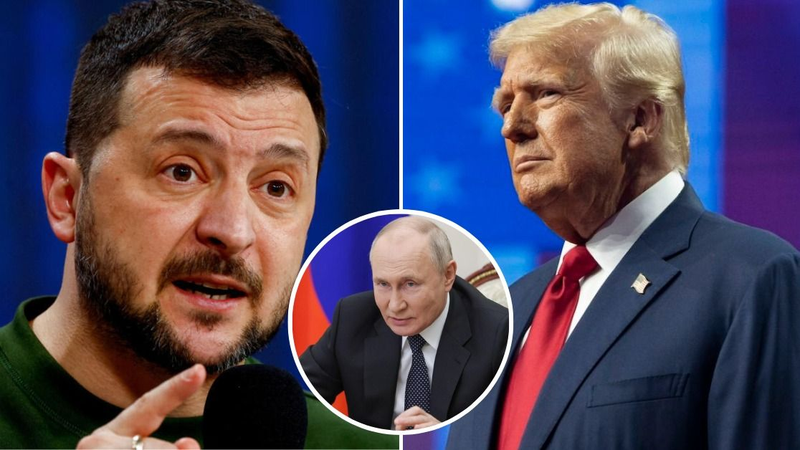 Zelenski apuntó contra Trump por sus dichos: "Vive en la desinformación"
