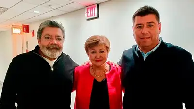 Dirigente de la CGT criticó la "intensidad del ajuste" de Milei ante la titular del FMI Dirigente de la CGT criticó la "intensidad del ajuste" de Milei ante la titular del FMI