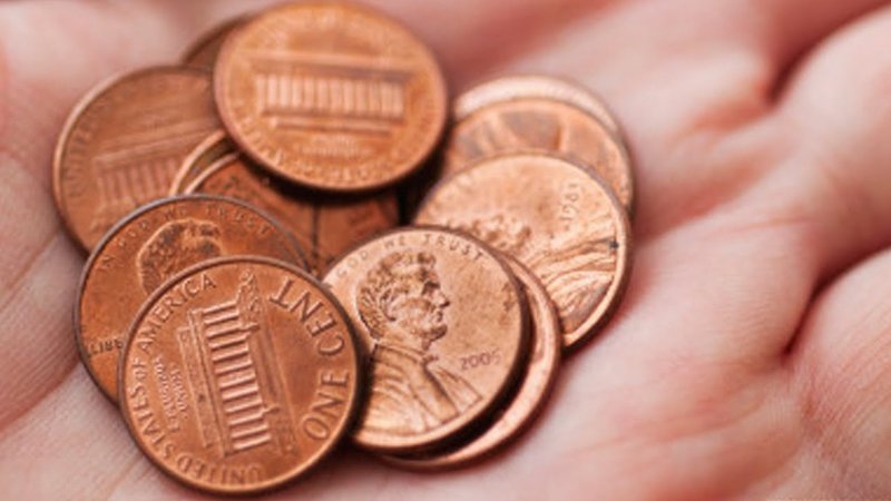 Pennies.