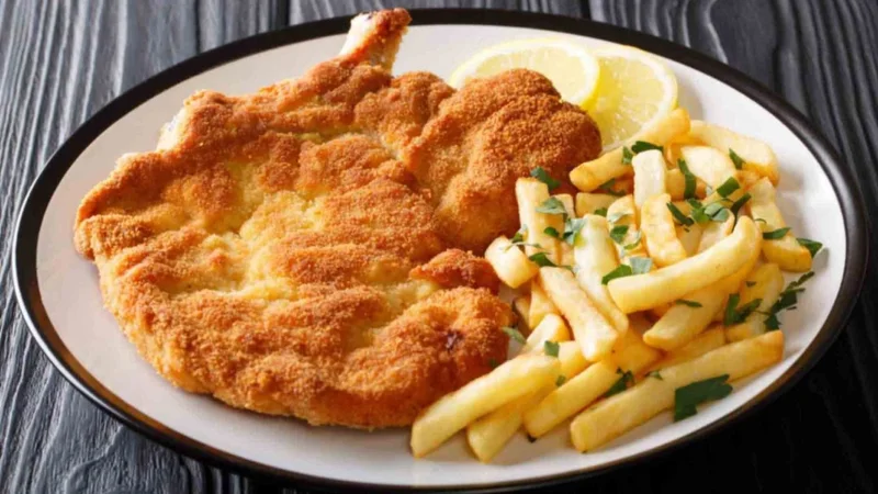 milanesas, comida, rectas de cocina, pollo, carne, 