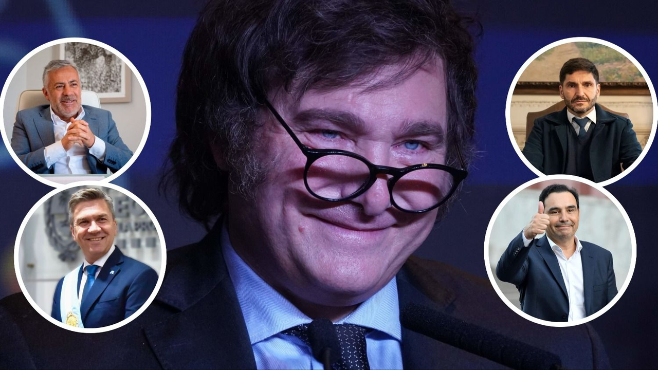 Cornejo, Zdero, Pullaro y Valdés cedieron a las presiones de Milei y corrieron a su respaldo