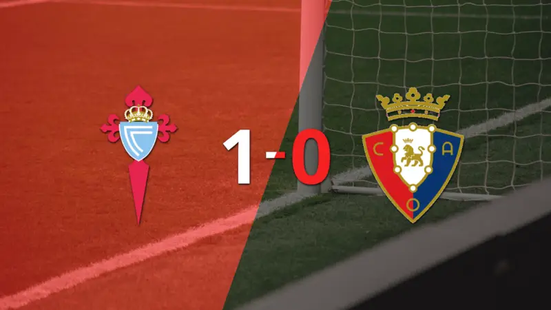 Osasuna perdió 1-0 ante Celta por un penal