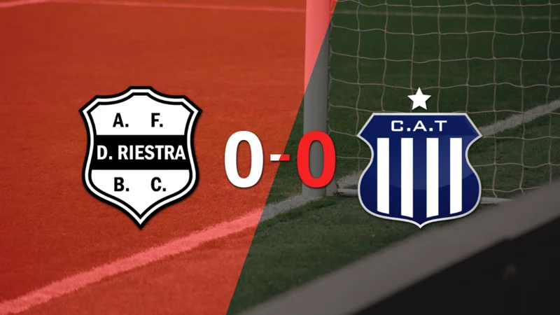 Dep. Riestra no pudo con Talleres y empataron sin goles