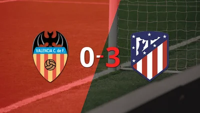 Atlético de Madrid golea 3-0 a Valencia y Julián Álvarez firma doblete Atlético de Madrid golea 3-0 a Valencia y Julián Álvarez firma doblete