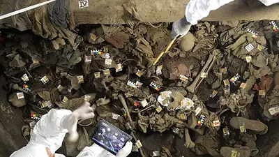 Identifican los restos de una víctima del terrorismo de Estado en el Pozo de Vargas Identifican los restos de una víctima del terrorismo de Estado en el Pozo de Vargas