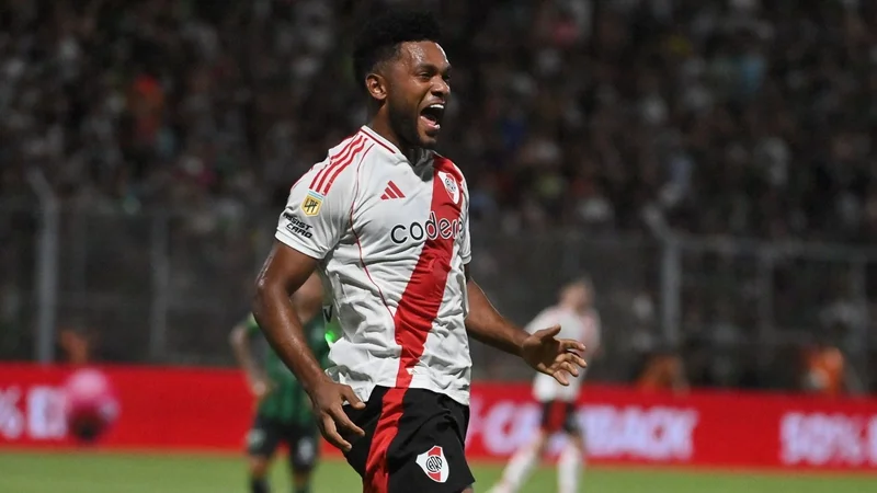 Con goles de Borja y Mastantuono, River le ganó a San Martín de San Juan