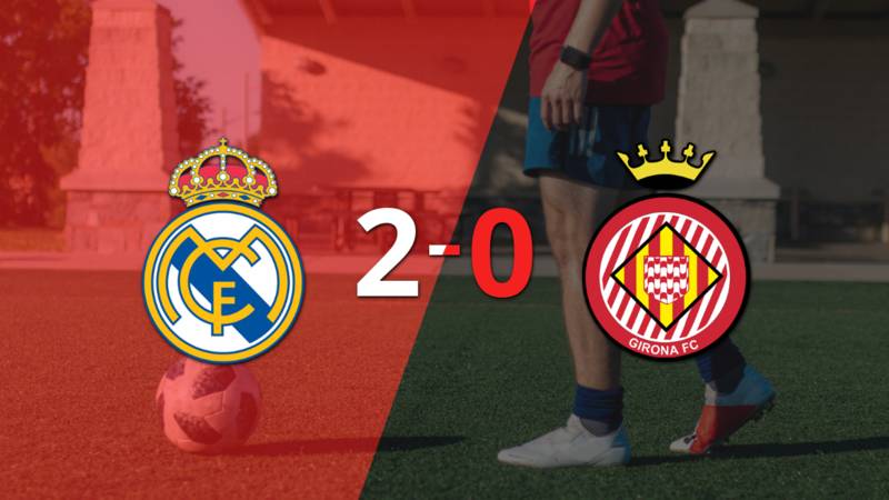 Sólido triunfo de Real Madrid por 2-0 frente a Girona